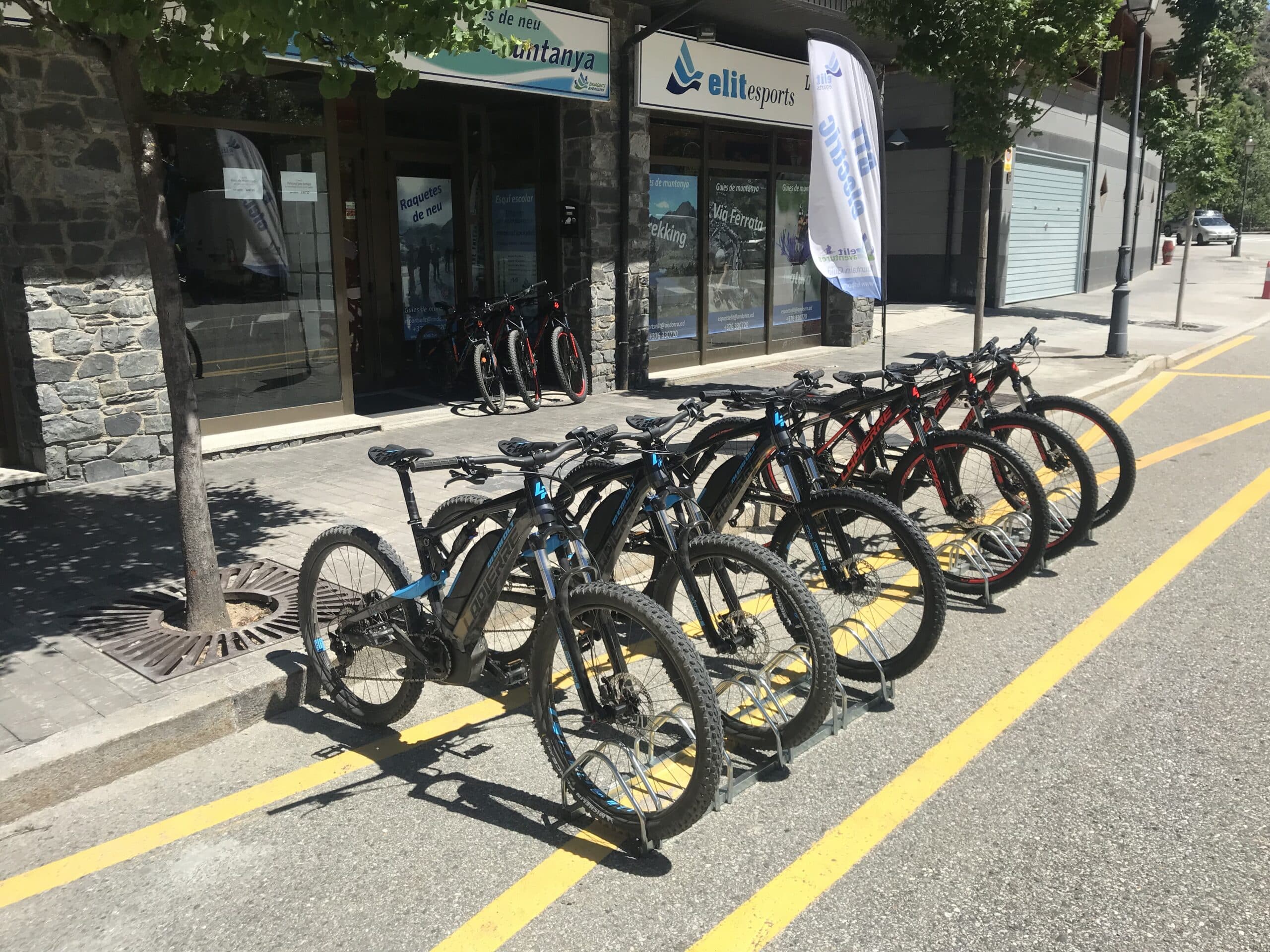 Esports Elit Andorra excursions e-bike electric bicycle BTT Andorra